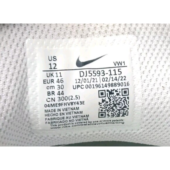 Nike Infinity Pro 2 Golf Shoes Men\'s Sz 12 White Black Photon Dust DJ5593-115 main image 6
